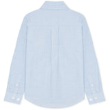 Les Deux Kids Light Blue/White Konrad Contrast Oxford Shirt