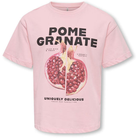 kids ONLY Tickled Pink Pomegranate Kogvivvi Life S/S Loose Lovely Top Jrs