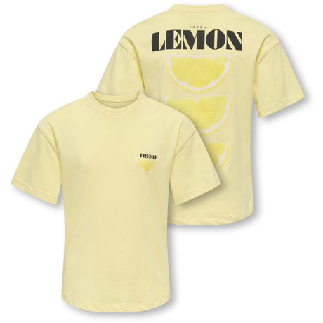 kids ONLY Sunlight Lemon Kogvivvi Life S/S Loose Lovely Top Jrs