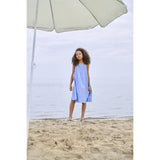 kids ONLY Cashmere Blue Emb Daisy Kogmalou Sl Emb Strap Dress Wvn