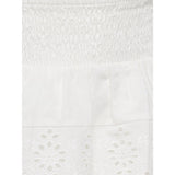 kids ONLY Cloud Dancer Koglou Life Emb Layered Skirt Wvn