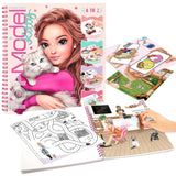 TOPModel Kitty Colouring Book