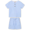 Fliink Marina Stribed Cha Cha Short Set