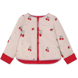 Fliink Sandshell Aop Kota Reversible Strawberry Jacket