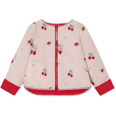 Fliink Sandshell Aop Kota Reversible Strawberry Jacket