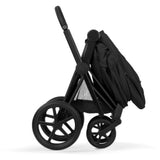 Cybex Sepia Black/Black Priam Comfort Matt Black Including Foldable Cot