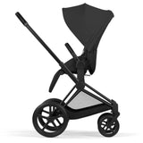 Cybex Sepia Black/Black Priam Comfort Matt Black Including Foldable Cot