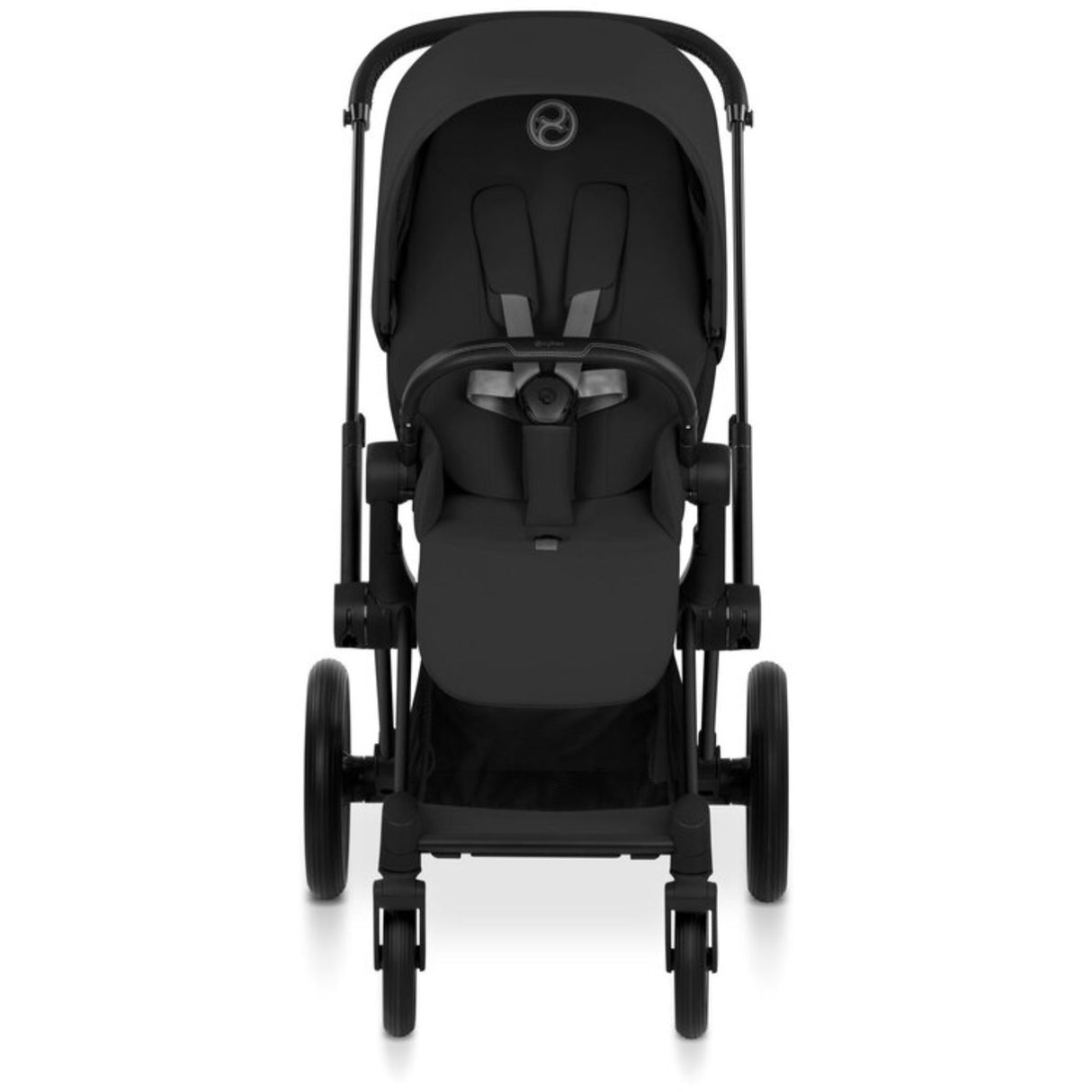 Cybex Sepia Black/Black Priam Comfort Matt Black Including Foldable Cot