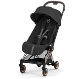 Cybex Sepia Black/Black Coÿa Comfort Rosegold Including Foldable Cot