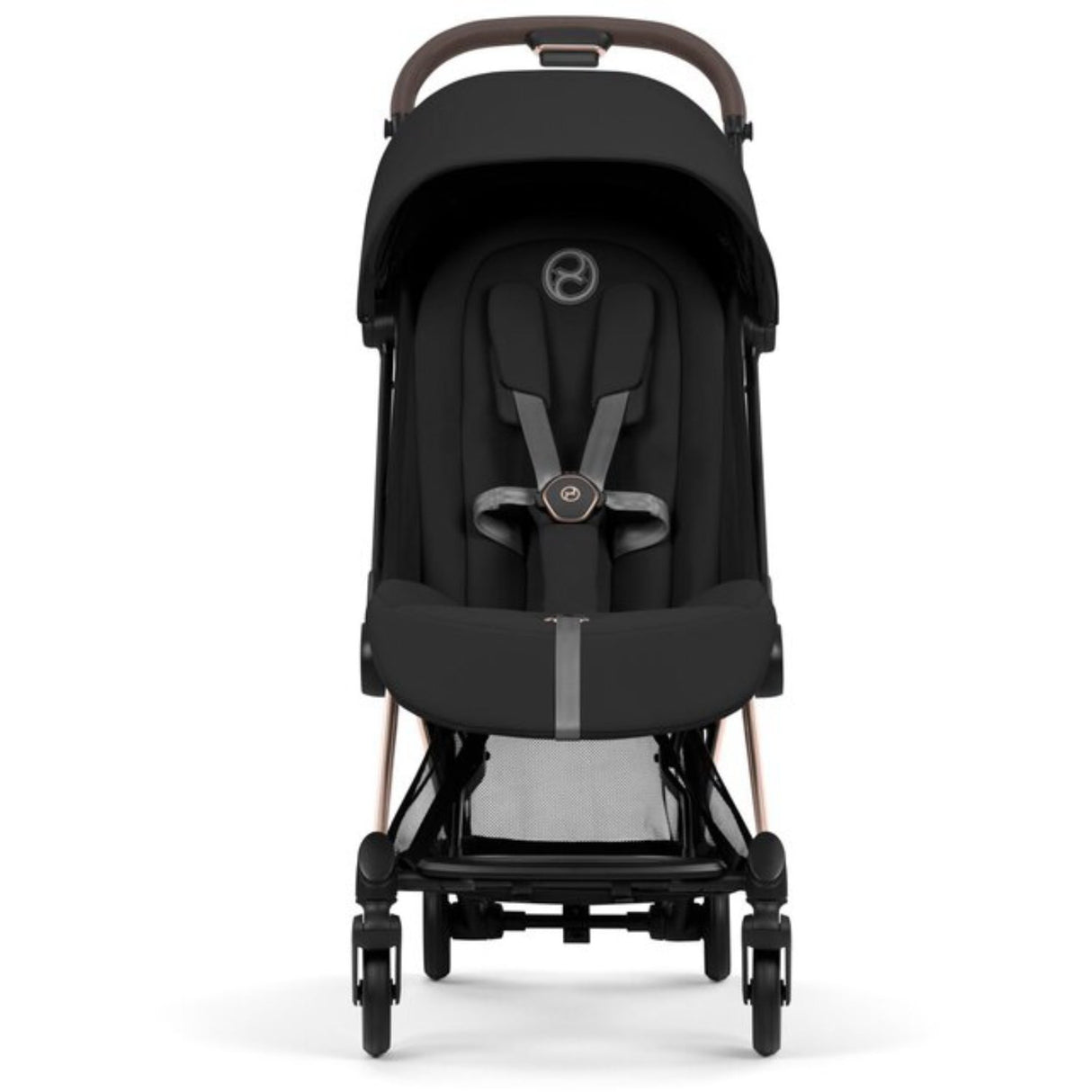 Cybex Sepia Black/Black Coÿa Comfort Rosegold Including Foldable Cot