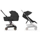 Cybex Sepia Black/Black Coÿa Comfort Rosegold Including Foldable Cot