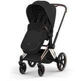 Cybex Sepia Black/Black Platinum Footmuff