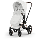 Cybex Off White/Light Beige Platinum Footmuff