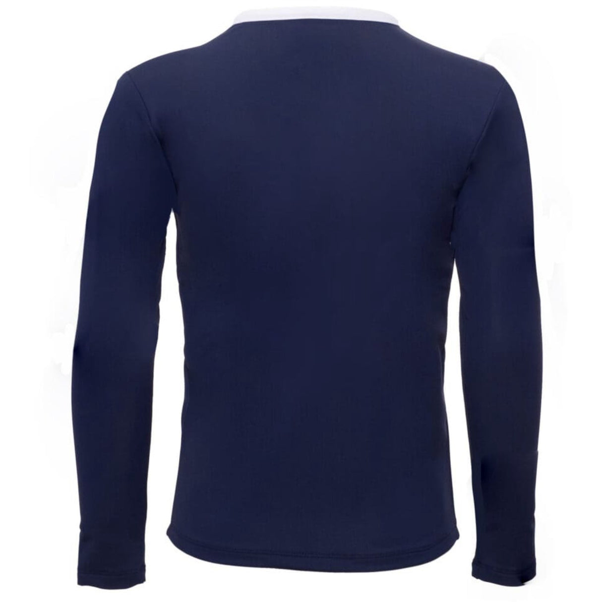 Petit Crabe Blue Basic Zipper Uv-Swim Shirt L/S