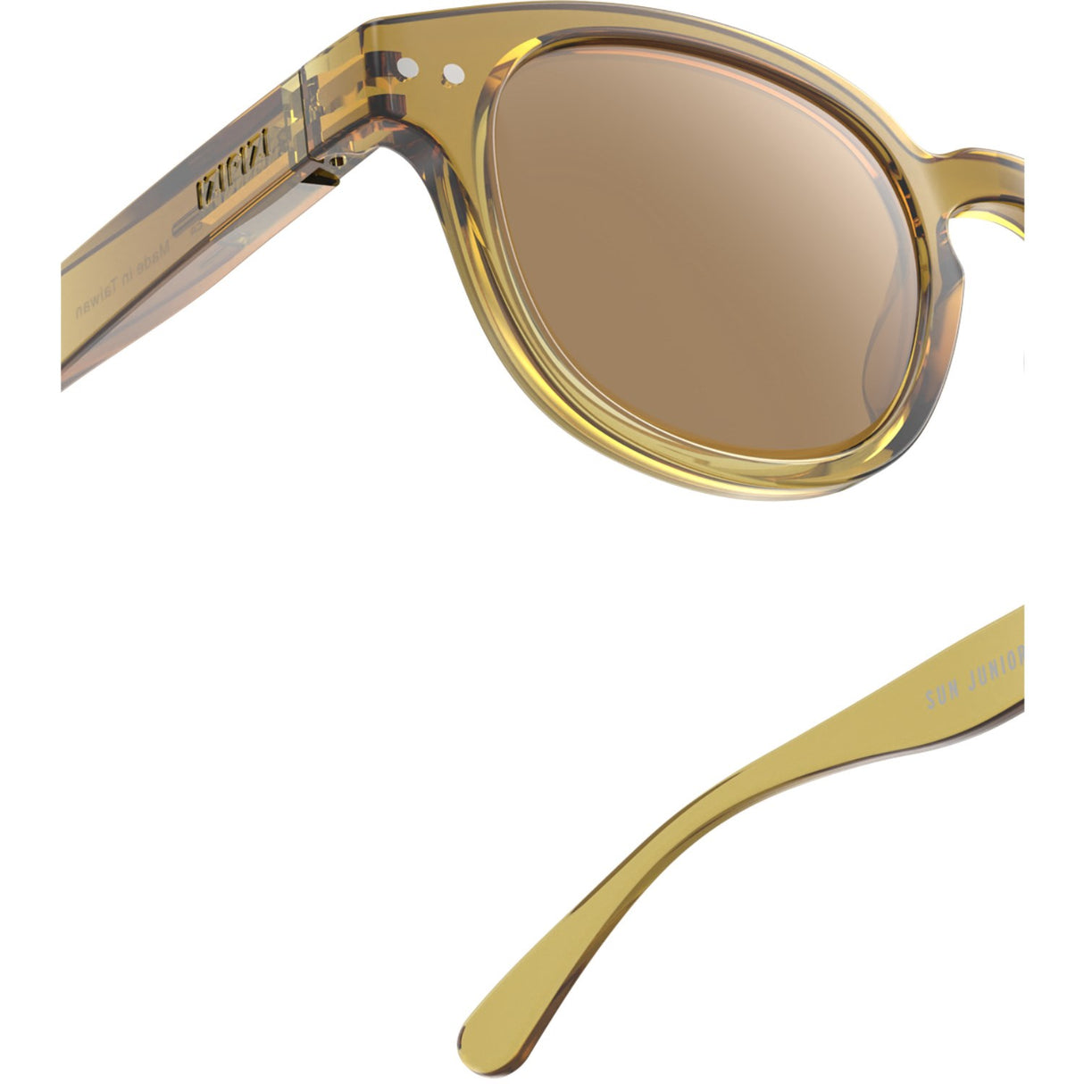 Izipizi JUNIOR 7/11 C Golden Green Sunglasses