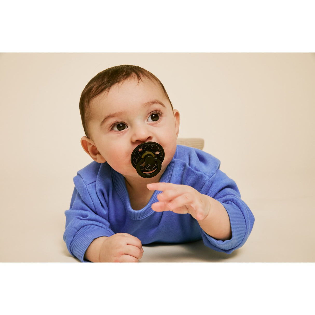 Bibs Black Gold Pacifier Studio Colour 2 Pack Layl Latex
