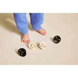 Bibs Ivory Gold Black Gold Pacifier Studio Colour 4 Pack Noor & Layl Latex