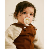 Bibs Ivory Gold Black Gold Pacifier Studio Colour 4 Pack Noor & Layl Latex