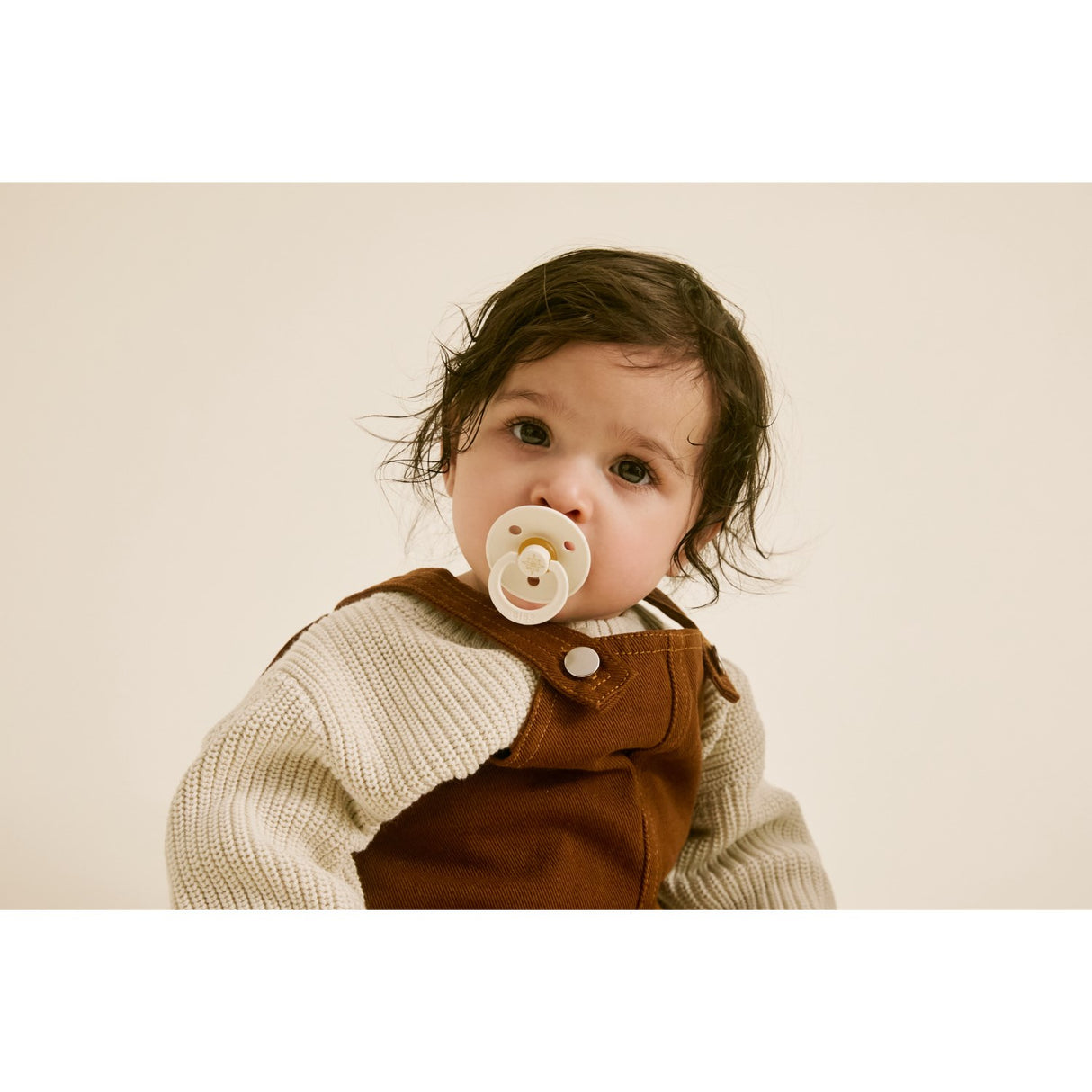 Bibs Ivory Gold Black Gold Pacifier Studio Colour 4 Pack Noor & Layl Latex