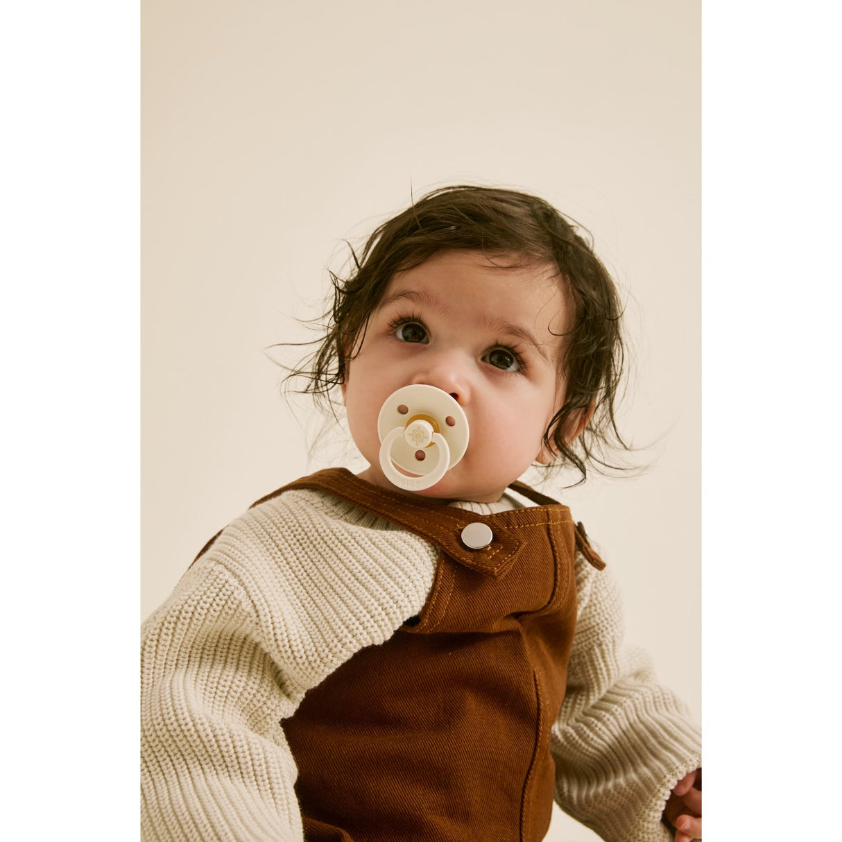 Bibs Ivory Gold Black Gold Pacifier Studio Colour 4 Pack Noor & Layl Latex