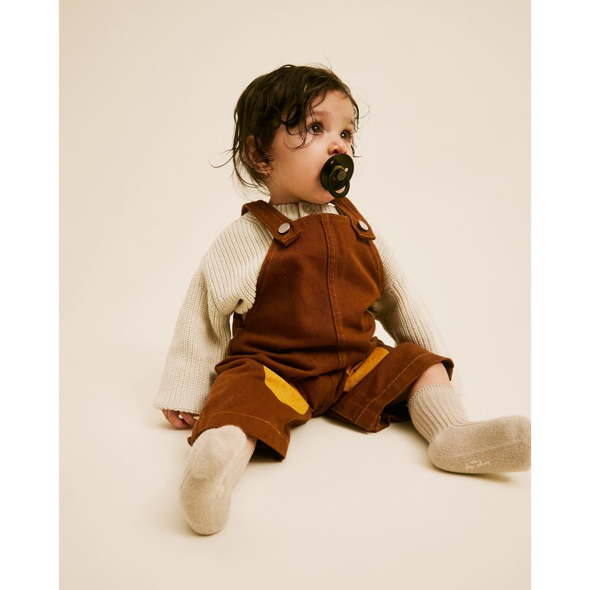Bibs Black Gold Pacifier Studio Colour 2 Pack Layl Latex