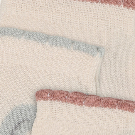 Minymo Canyon Clay Socks W. 3D Effect 2-Pack