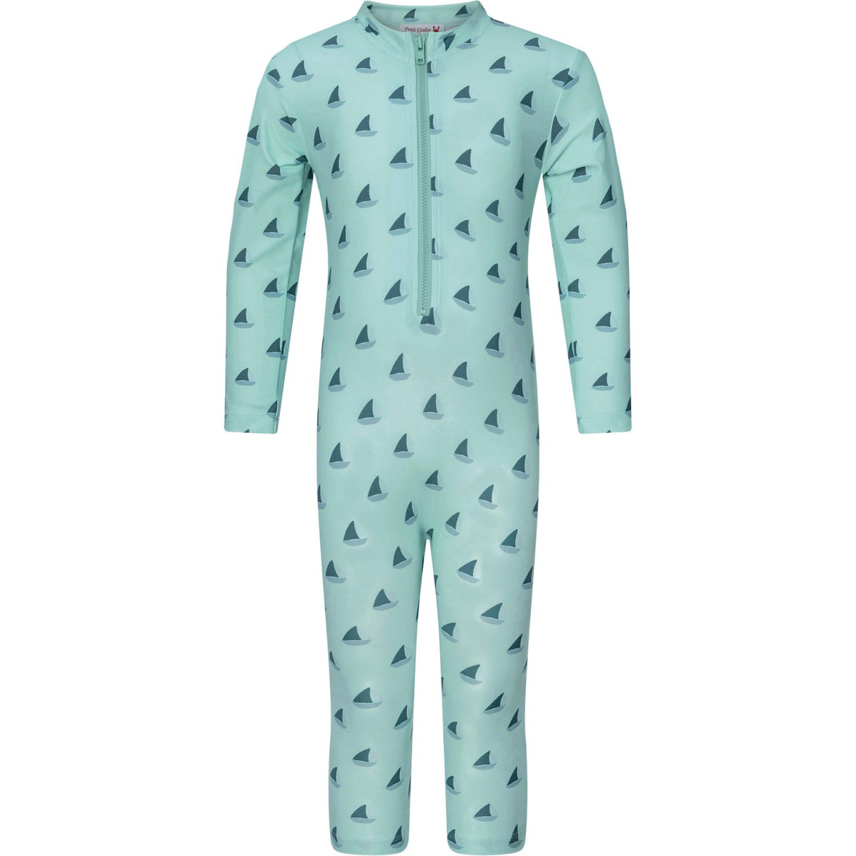 Petit Crabe Aqua Boat Lou Basic Sunsuit L/S