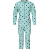 Petit Crabe Aqua Boat Lou Basic Sunsuit L/S