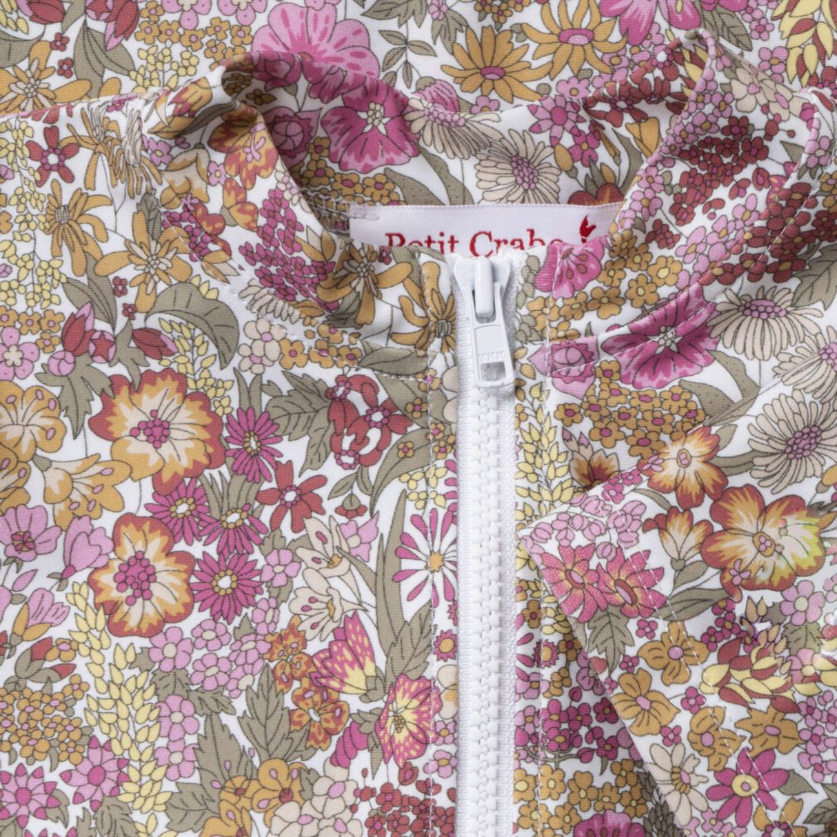 Petit Crabe Margaret Annie (Made With Liberty© Fabric) Natsu Sunsuit S/S