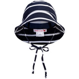 Petit Crabe White/Blue Frey Sunhat
