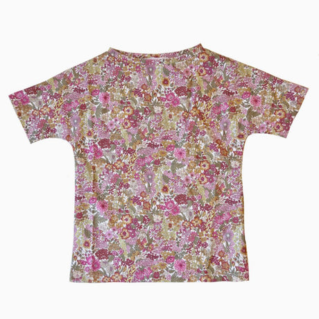 Petit Crabe Margaret Annie (Made With Liberty© Fabric) Luna Boatneck Uv-Shirt S/S
