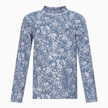 Petit Crabe Evening Sky (Made With Liberty© Fabric) Sydney Uv Swimshirt L/S