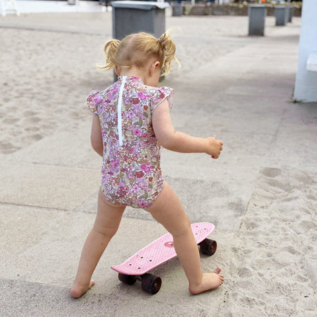 Petit Crabe Margaret Annie (Made With Liberty© Fabric) Beaa Swimsuit S/S