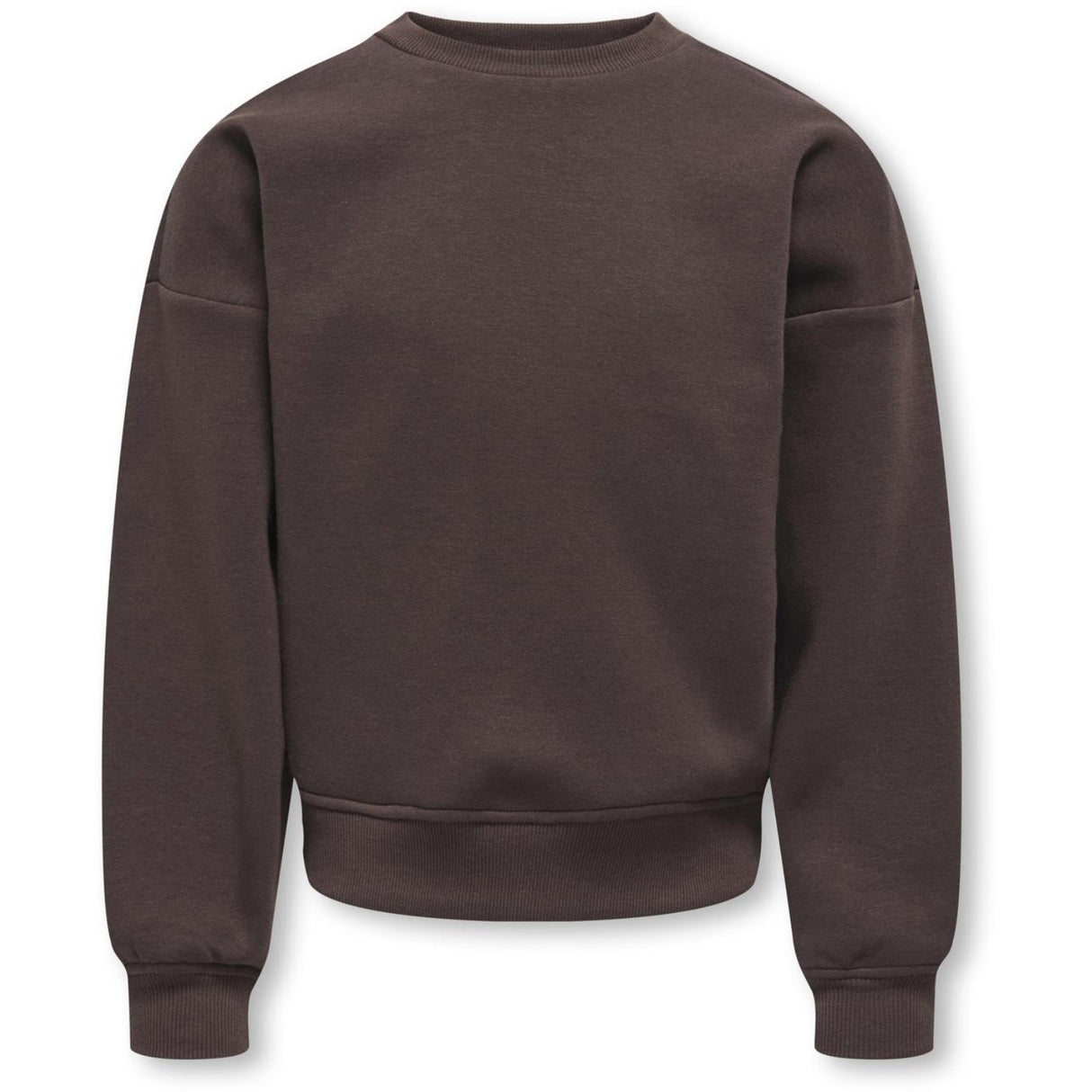 kids ONLY Coffee Bean Birch/Houston Kogsweat L/S Back/Sleeve Print Swt Noos
