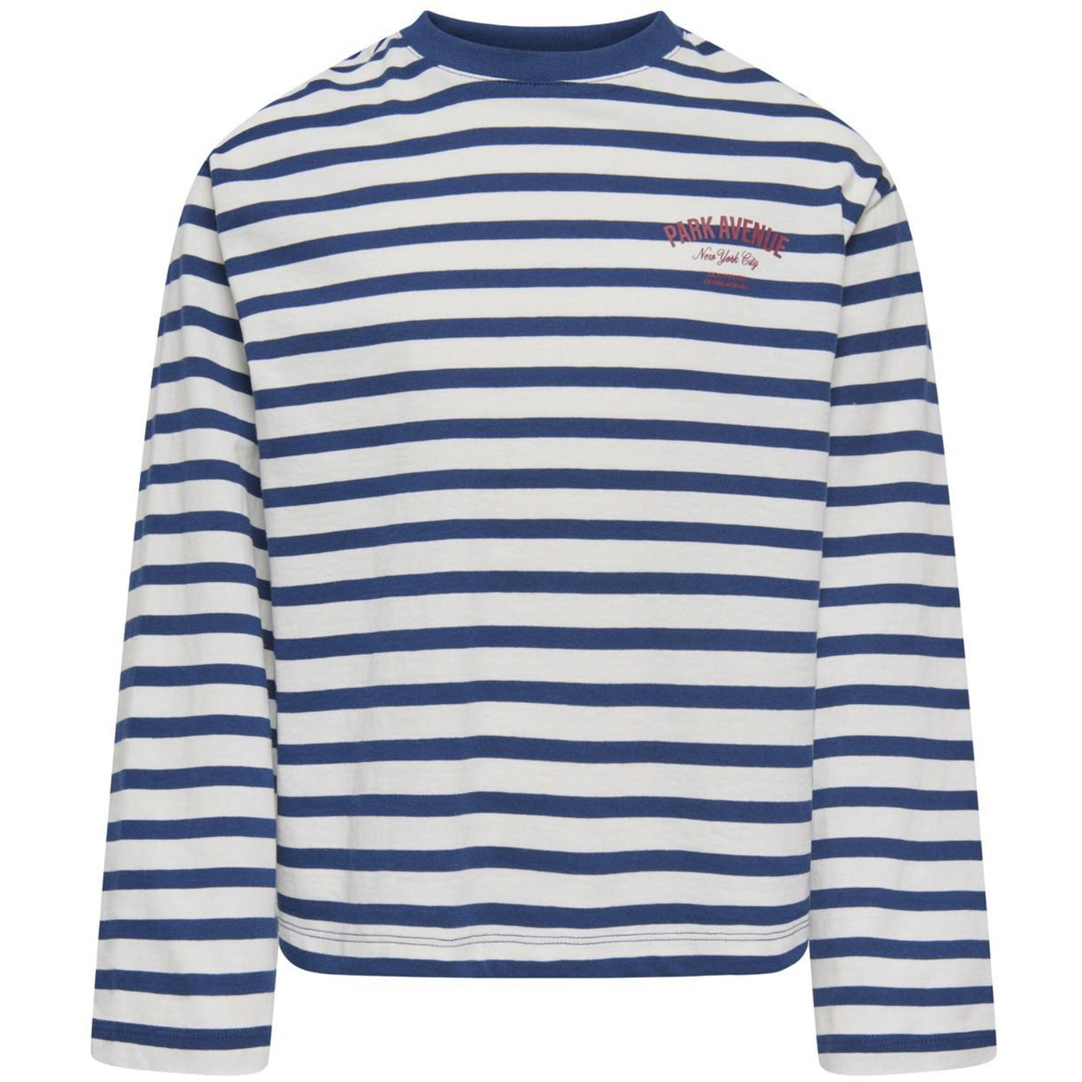 kids ONLY Cloud Dancer Navy Peony (Ida) Print Park Koglida L/S Stripe Top Jrs
