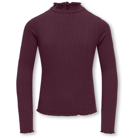 kids ONLY Fig Kogfransiska Schl Ls Hi-Nck Top Jrs Noos