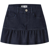 Name It Dark Blue Denim Nmfliv Dnm Glitter Skirt 1208-Lu