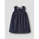 Name It Dark Blue Denim Nmfella Dnm Glitter Dress 1208-Lu