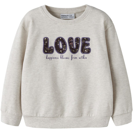 Name It Peyote Melange Nmfoclove Ls Nreg Sweat Bru