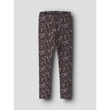 Name It Chocolate Plum Nmfoceana Xsl Leggings