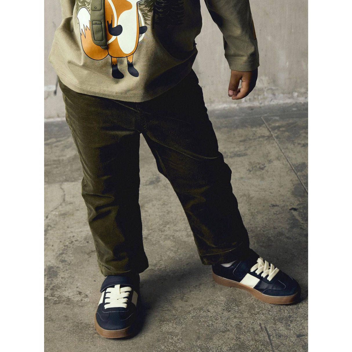 Name It Olive Night Nmmben Regular Cord Wl Pants 4609-Yt
