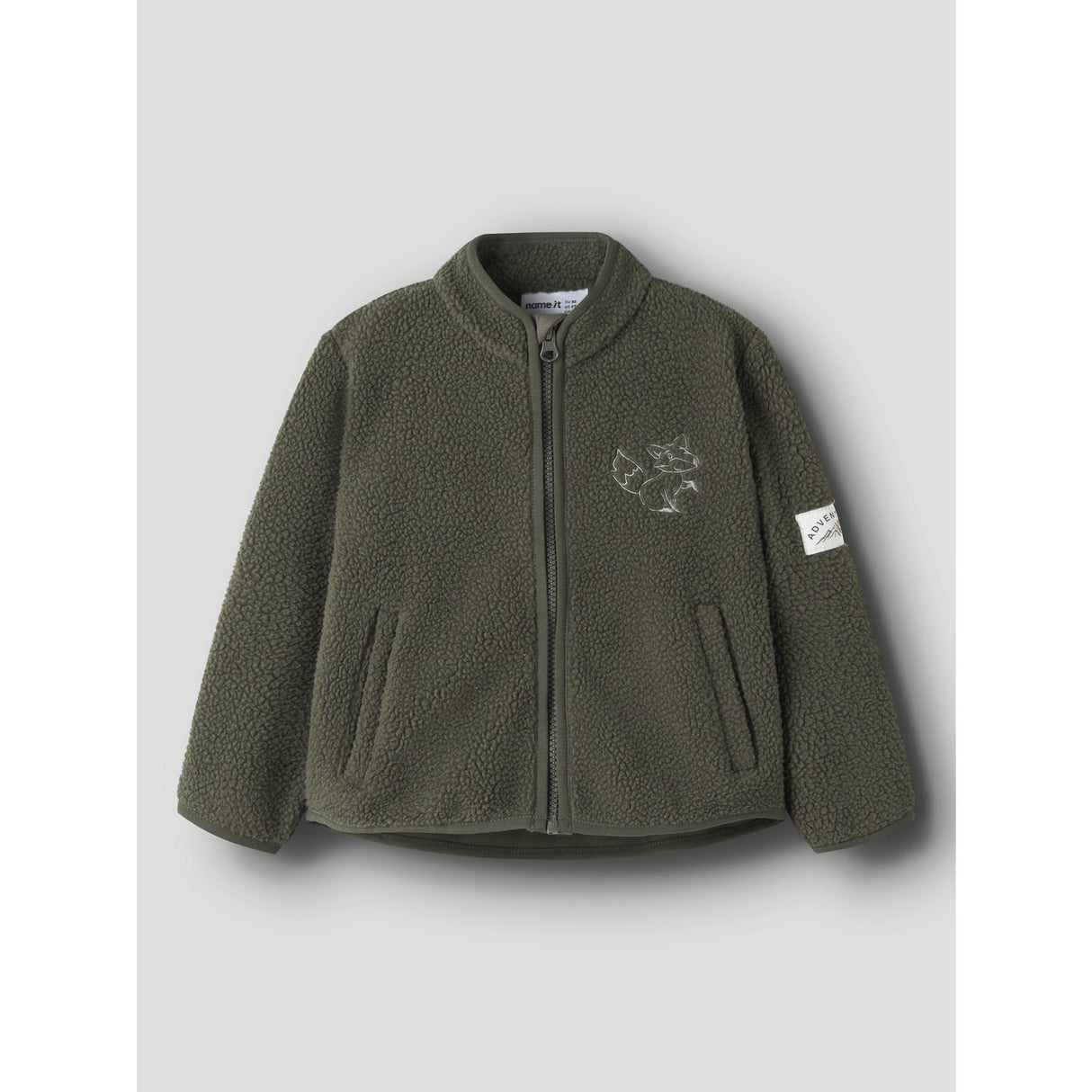 Name It Olive Night Nmmowe Ls Nreg Teddy Card