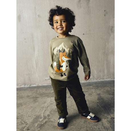 Name It Mermaid Nmmotto Ls Nreg Top