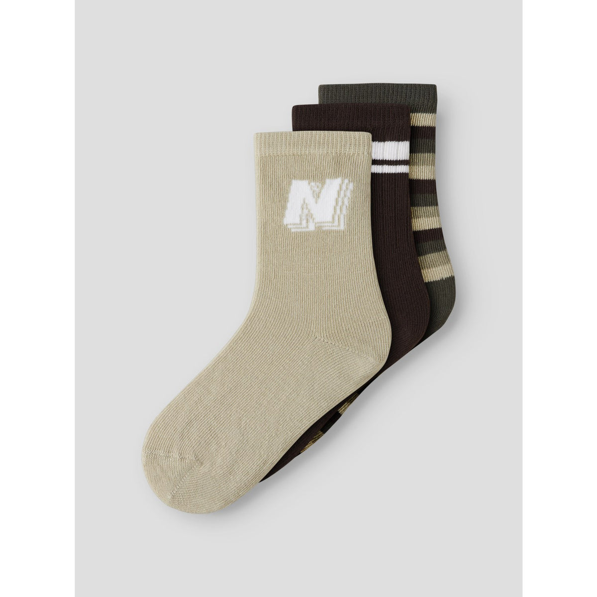 Name It Olive Night Nmmonel 3P Socks