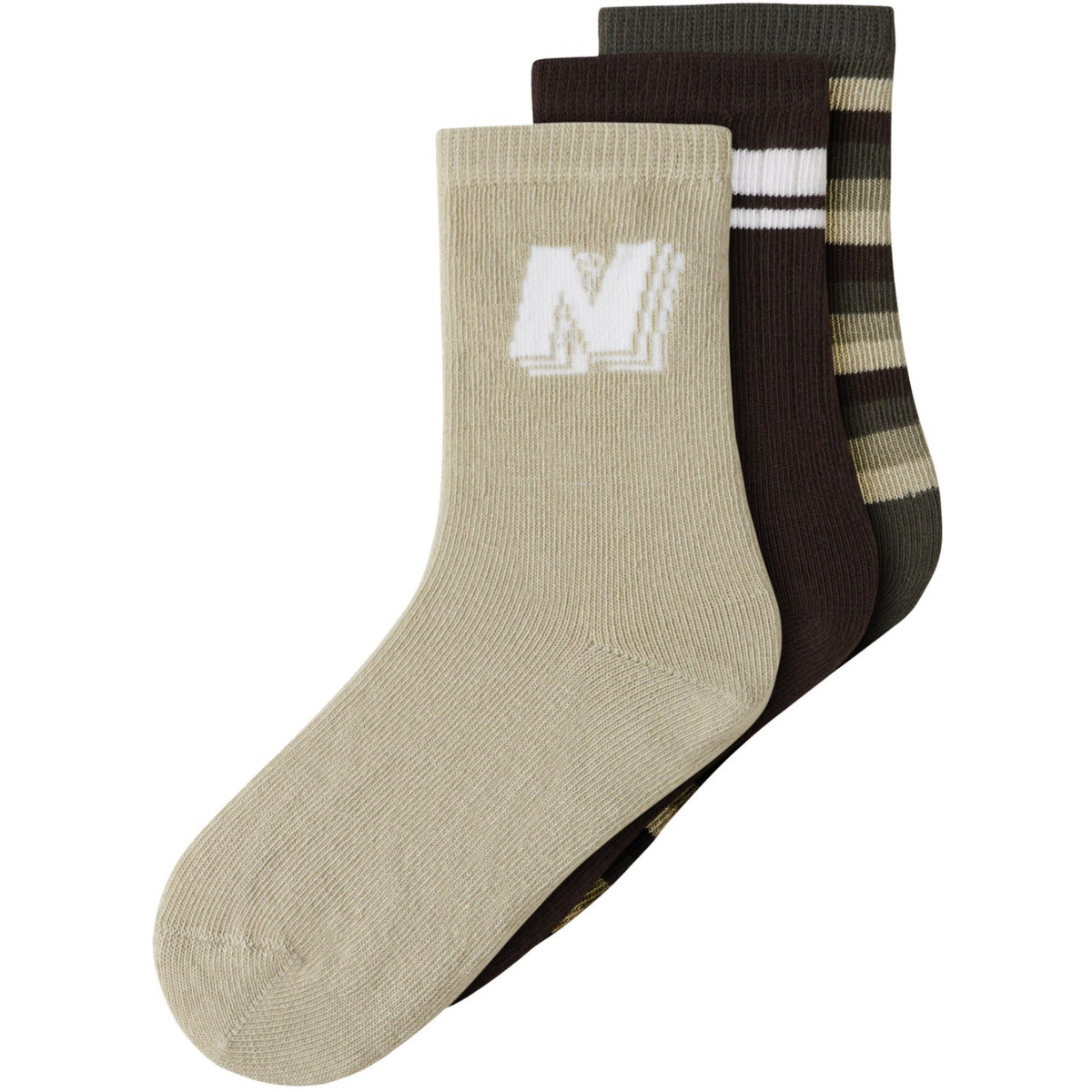 Name It Olive Night Nmmonel 3P Socks
