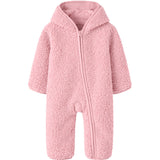 Name It Mary'S Rose Nbflana Ls Teddy Suit