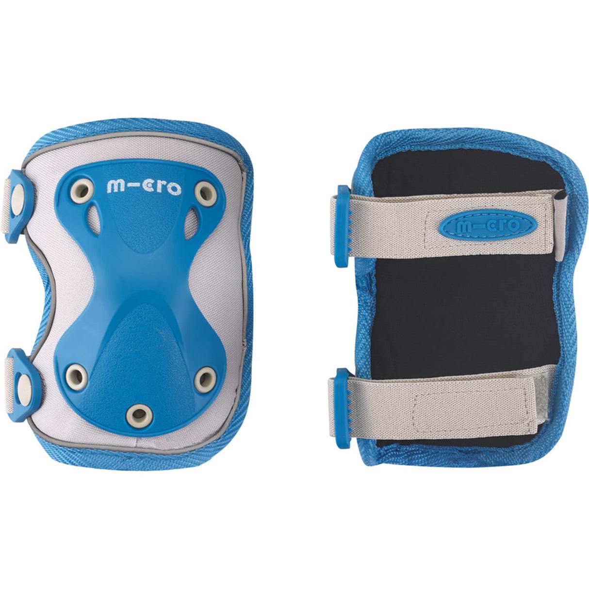 Micro Knee & Elbow Pads - Reflective Blue S