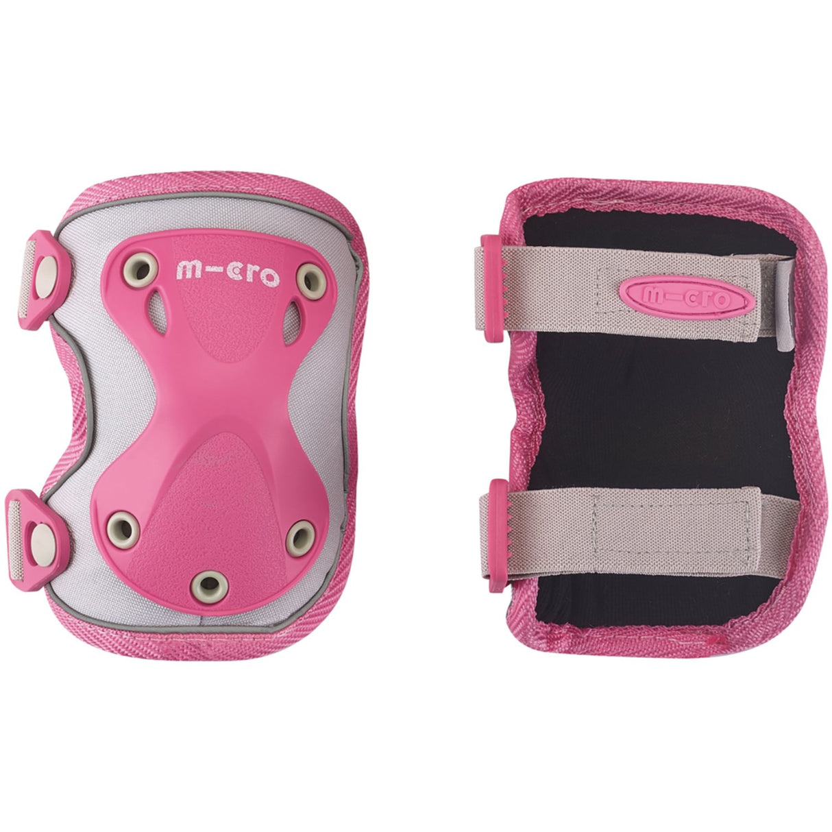 Micro Knee & Elbow Pads - Reflective Pink S