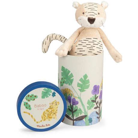 Moulin Roty Soft Toy - Baboo the Tiger 34 cm - La Forêt Mawa