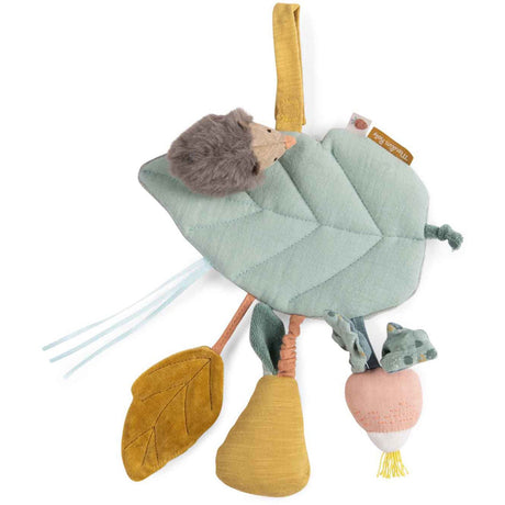 Moulin Roty Activity Rattle - Radish and Pear Leaf - Trois Petits Lapins